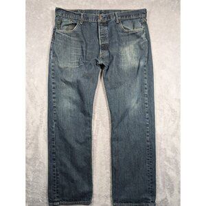 Levis 501 Jeans Men Size 38x30 Demin Original Straight Fit Classic Casual